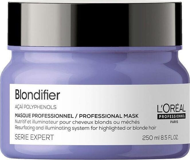LOreal Professionnel Maska Serie Expert Blondifier Восстанавливающая маска для сияния мелированных или осветленных волос 250 мл