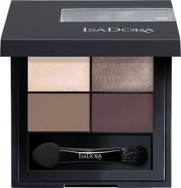 IsaDora Eye Shadow Quartet NEW  Палетка теней для век 4 оттенка 3,5 г