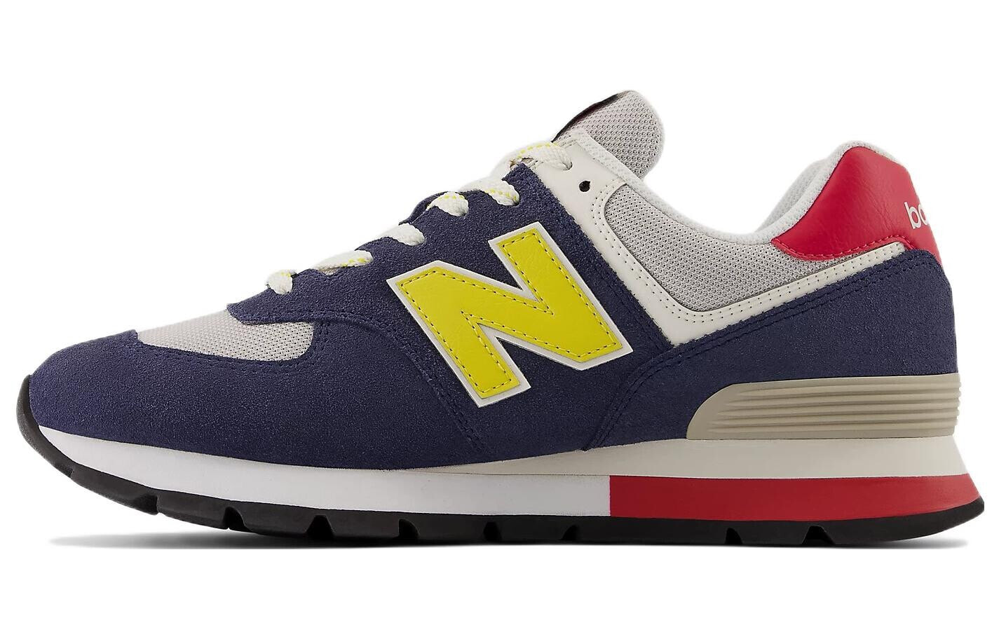 New Balance NB 574 舒适 耐磨 低帮 跑步鞋 男款 蓝黄 / Кроссовки New Balance NB 574 ML574DVR