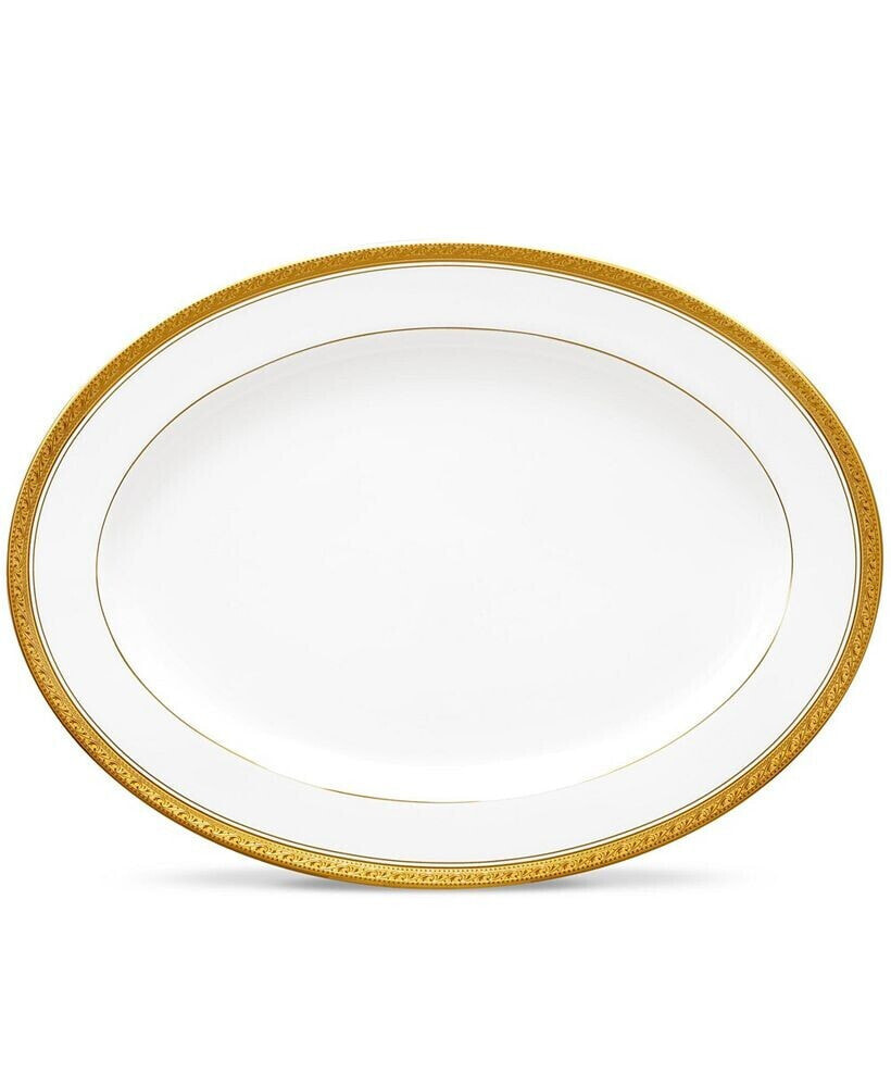 Crestwood Gold Oval Platter