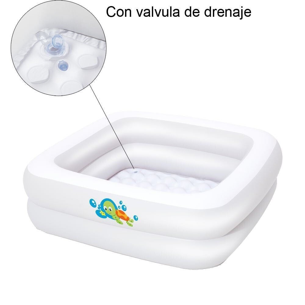 BESTWAY Paddling Pool Square 86x86x25 cm