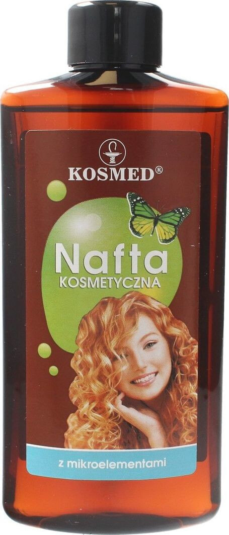 Kosmed Nafta Oil With Horsetail Extract Придающий блеск и густоту косметический керосин с микроэлементами 150 мл