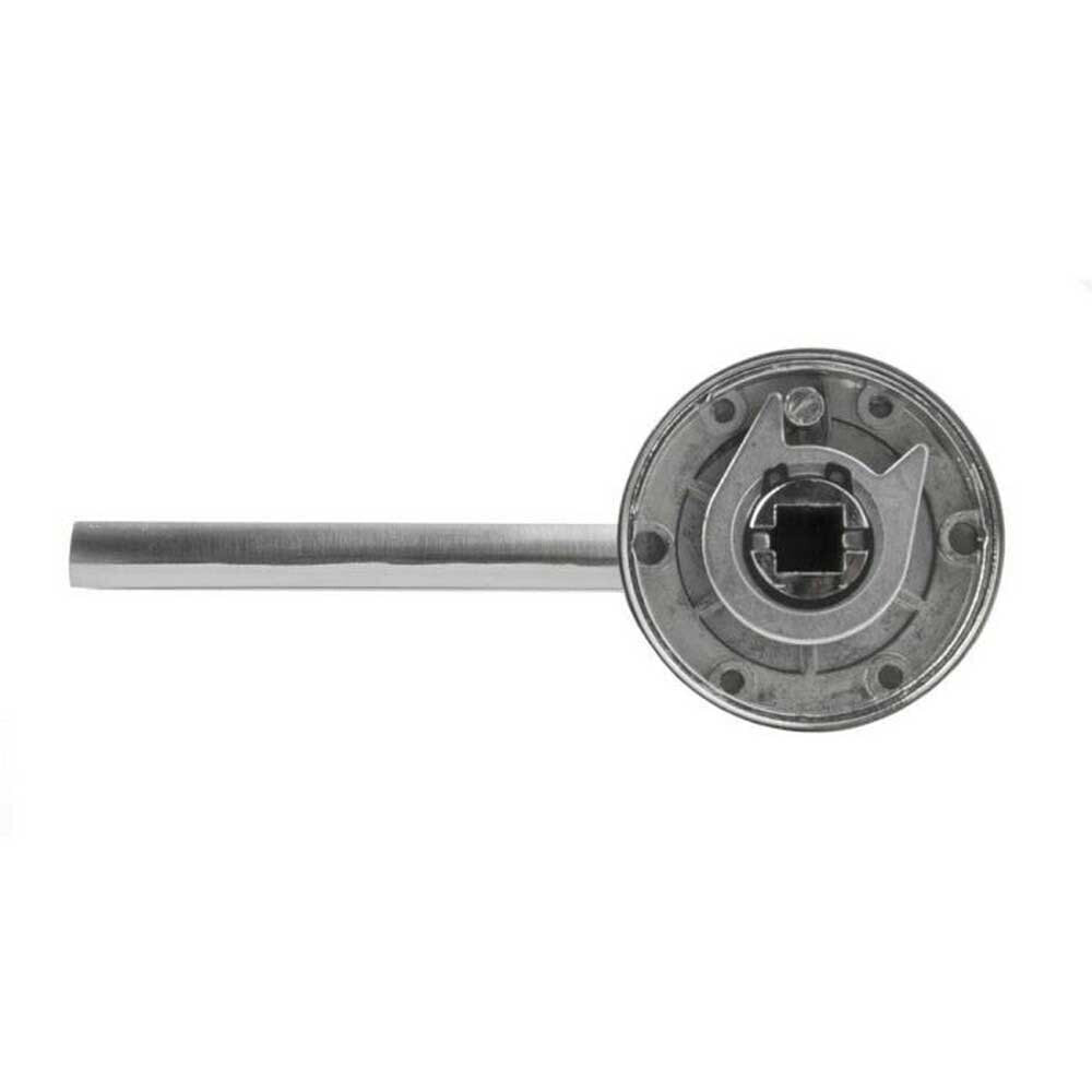 HANDLOCK Straight aluminum handle with rosette