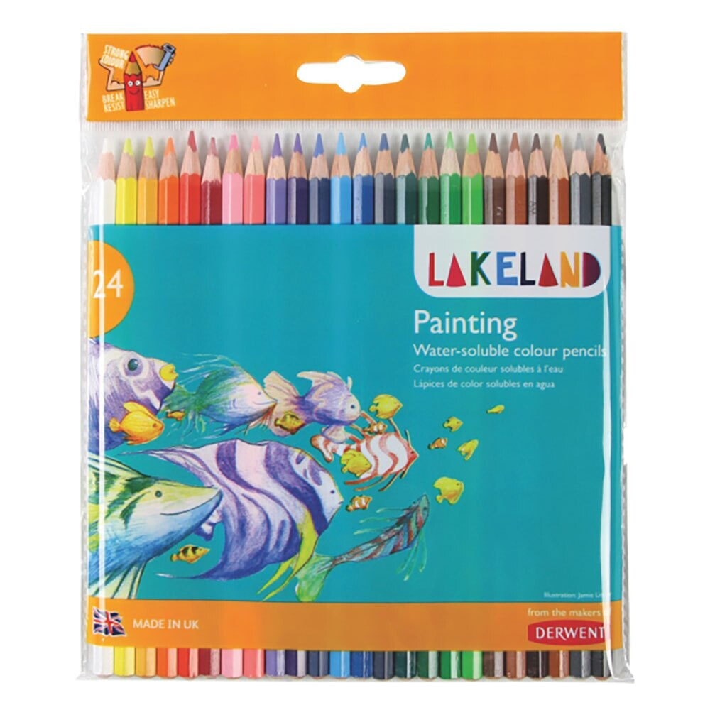 DERWENT Lakeland Water Soluble Colouring Pencil 24 Units