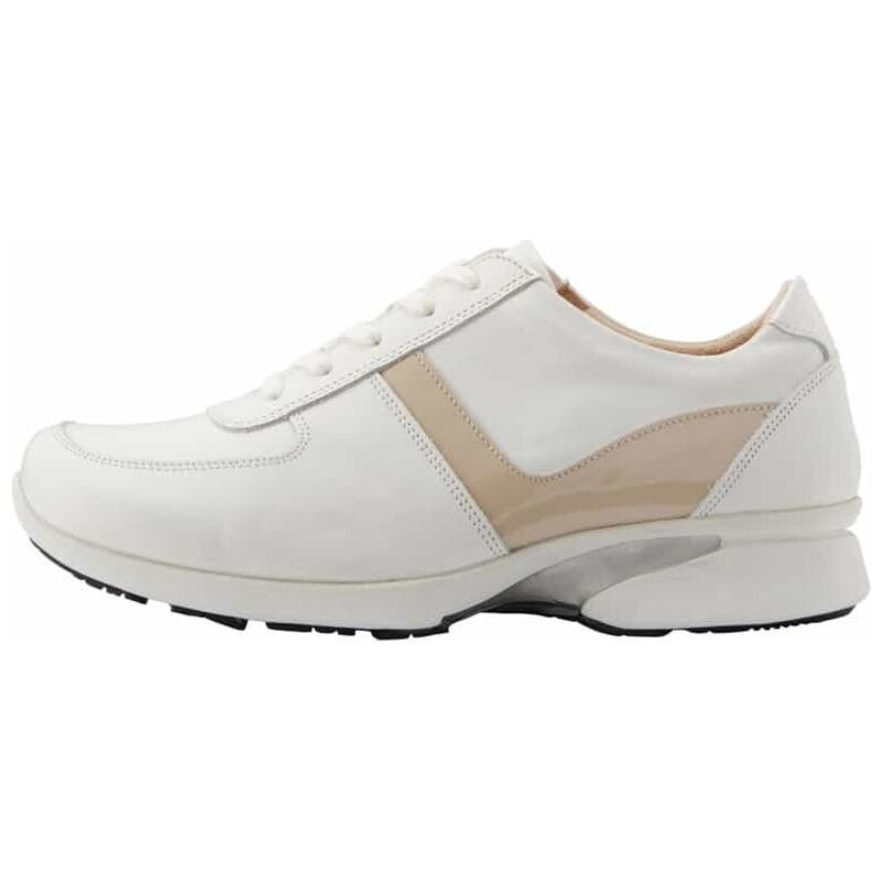 Asics Pedala Ladies 4E 'White Tan' Women's