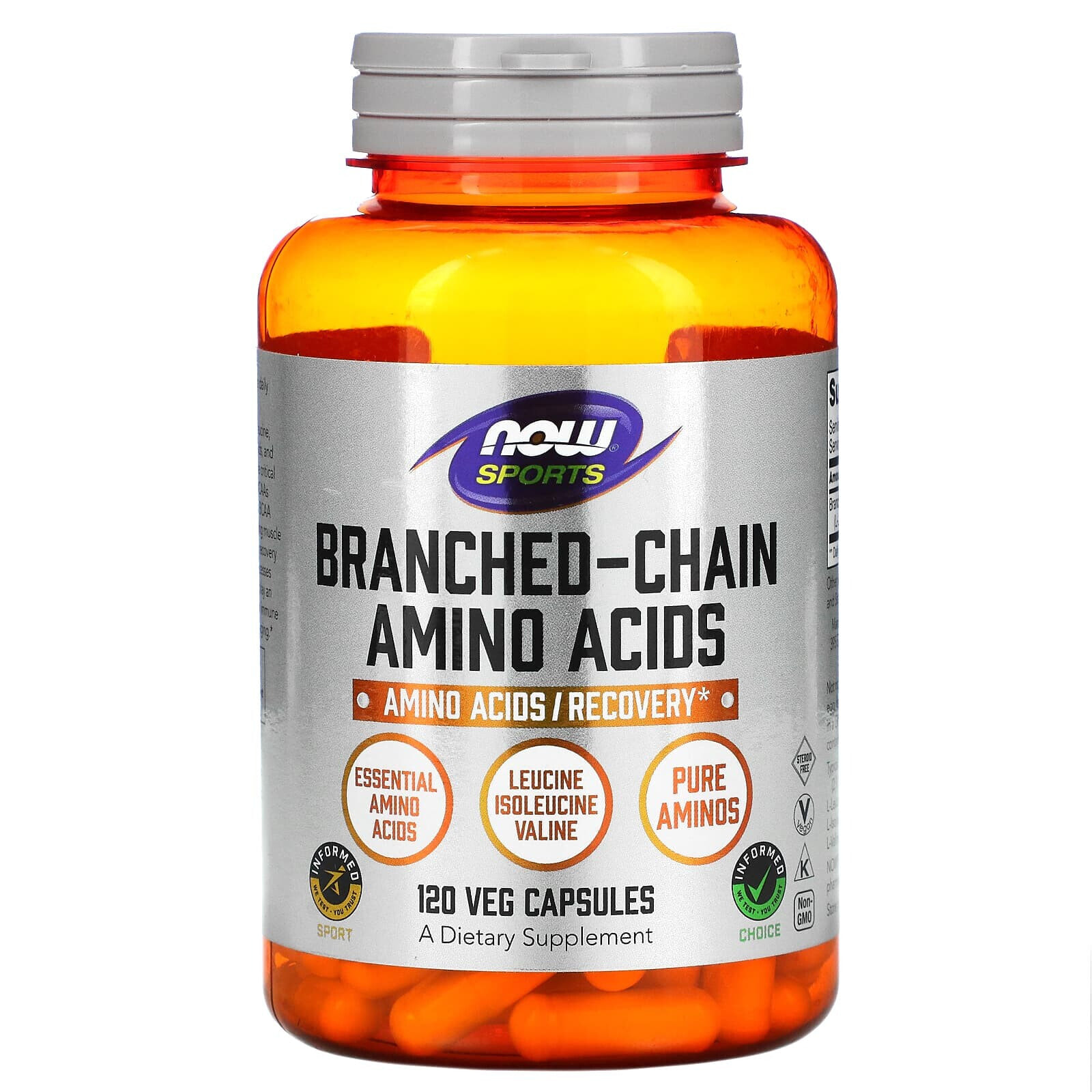 Sports, Branched-Chain Amino Acids, 240 Veg Capsules