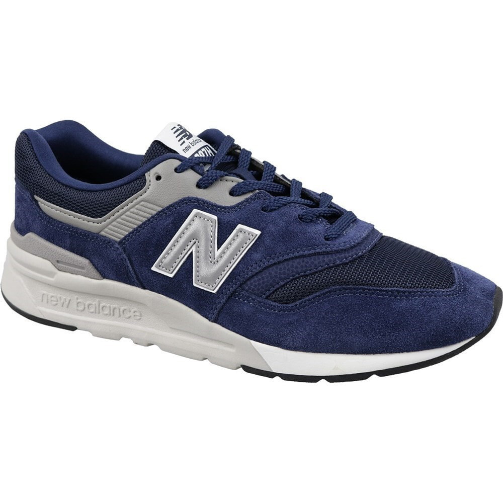 Мужские кроссовки повседневные синие текстильные низкие демисезонные New Balance 997