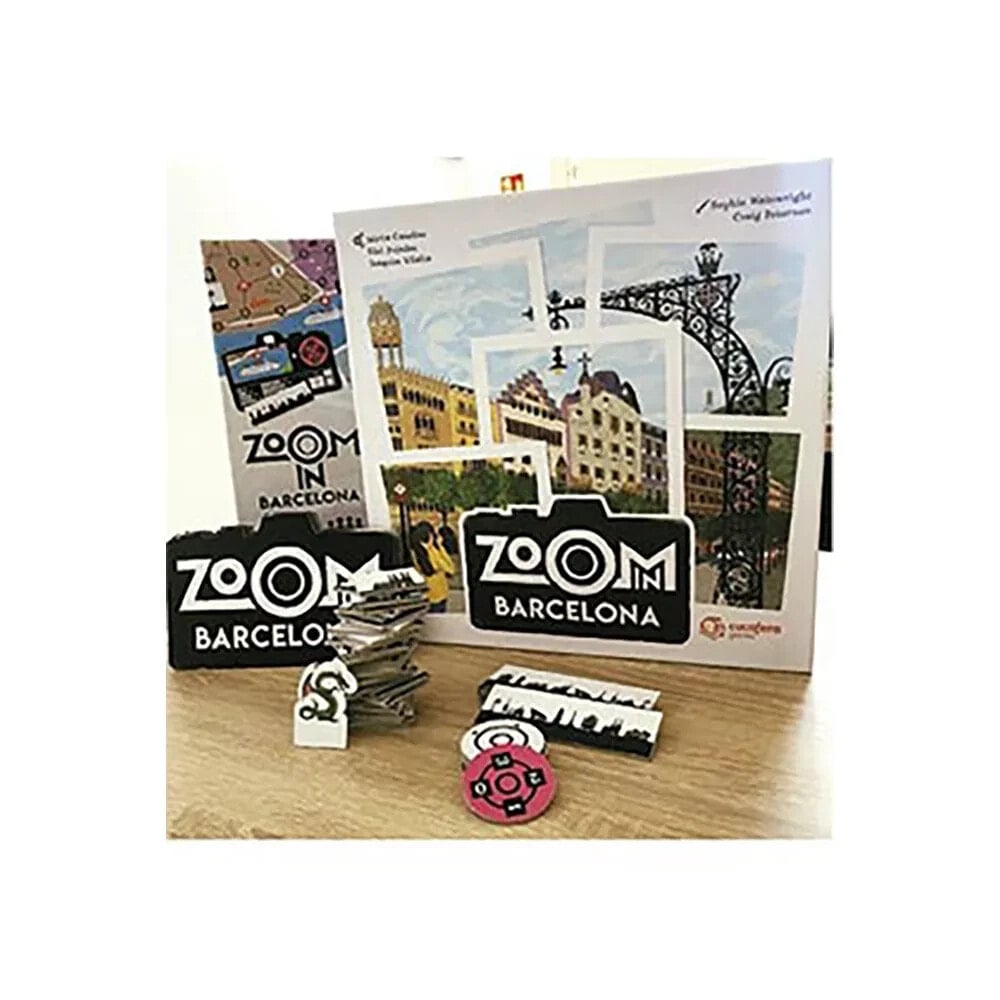 NURIA CASELLES Zoom In Barcelona board game