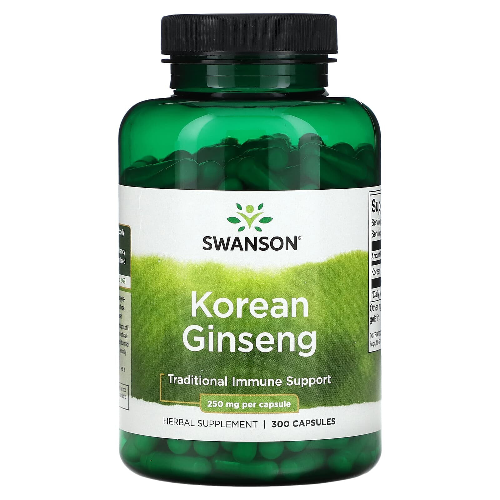 Korean Ginseng, 250 mg, 300 Capsules