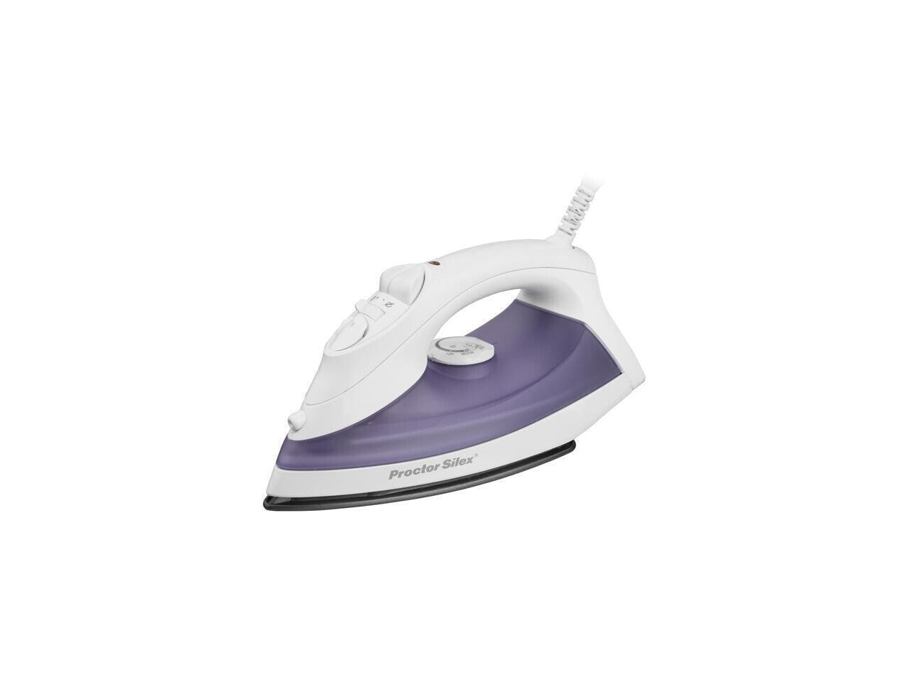 Proctor Silex 17201 Nonstick Iron (purple) Purple/White