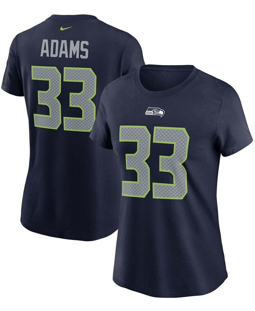 Nike women's Jamal Adams College Navy Seattle Seahawks Name Number T-shirt