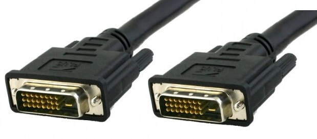Techly ICOC-DVI-8150 DVI кабель 5 m DVI-D Черный