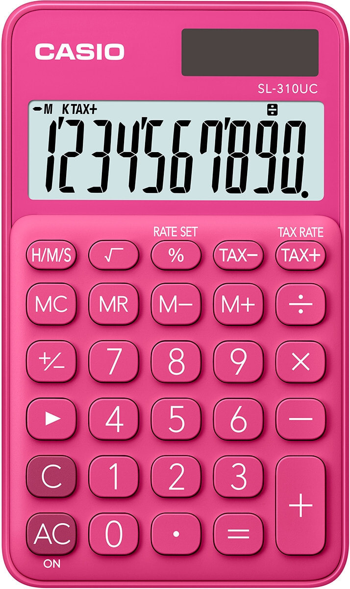 Casio SL-310UC-RD калькулятор Карман Базовый Красный