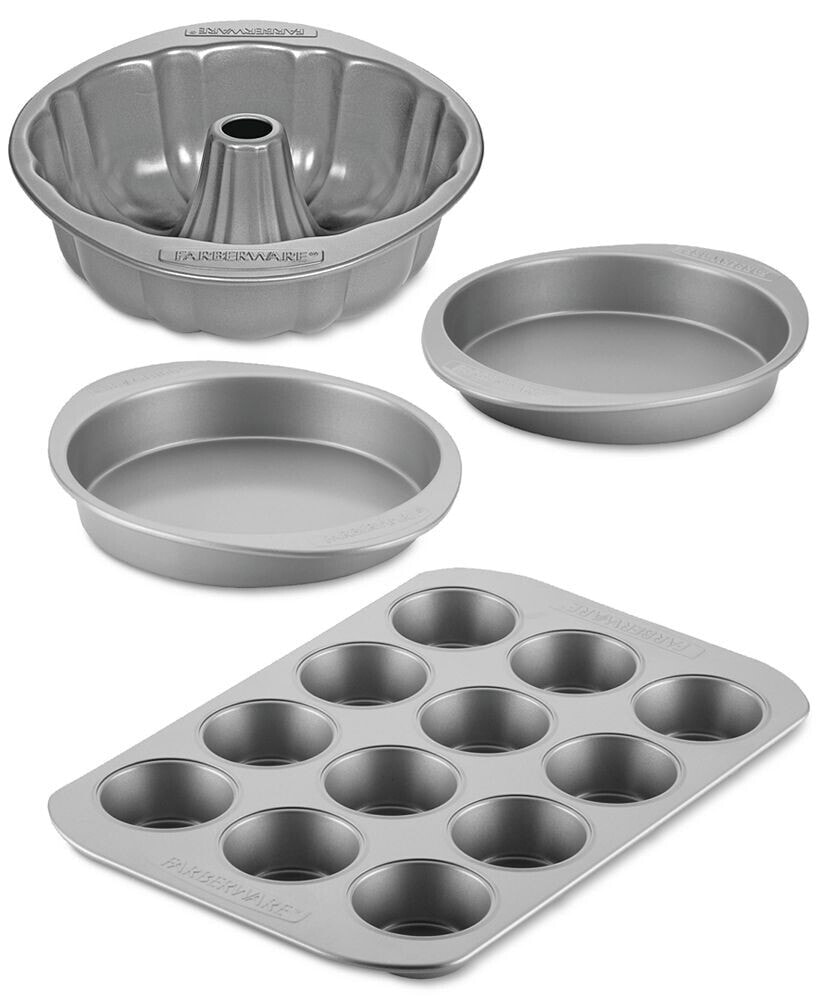 4-Pc. Nonstick Bakeware Set