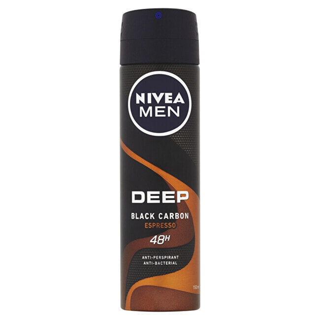 Nivea Deep Espresso Men Deodorant Spray Мужской спрей-антиперспирант 150 мл