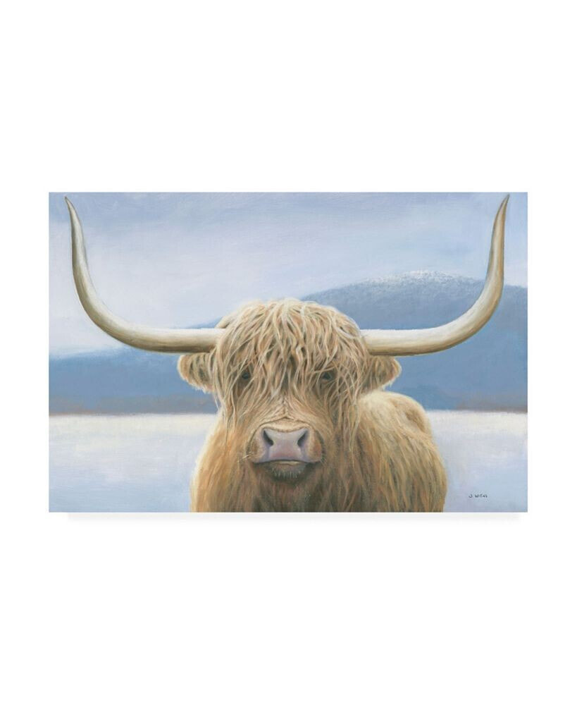 Trademark Global james Wiens Highland Cow Canvas Art - 36.5