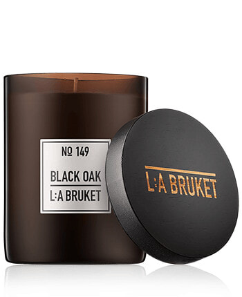 L:A BRUKET Home Fragrance 149 Scented Candle Black Oak