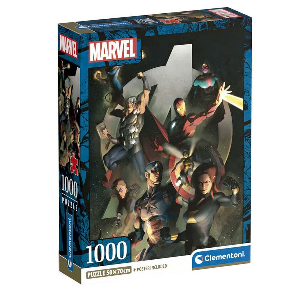 CLEMENTONI Avengers marvel 1000 pieces 50x70 cm Puzzle