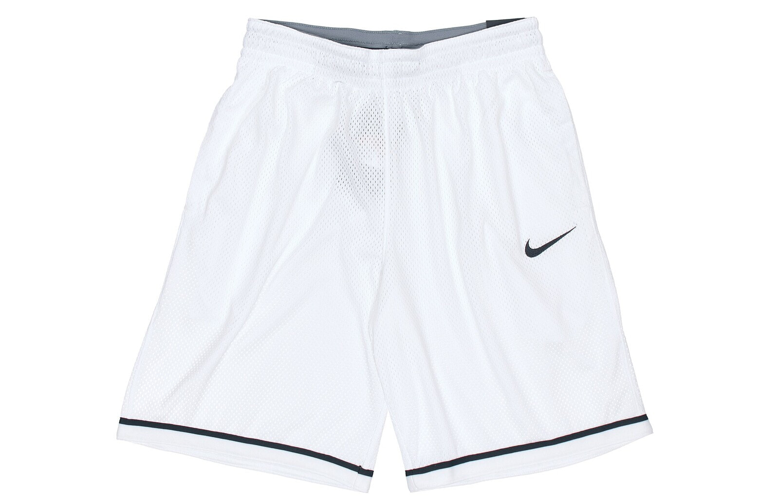 Nike DRI-FIT CLASSIC 松紧 Logo 低腰宽松篮球短裤 男款 白色 / Брюки Nike Dri-Fit Classic AQ5601-100