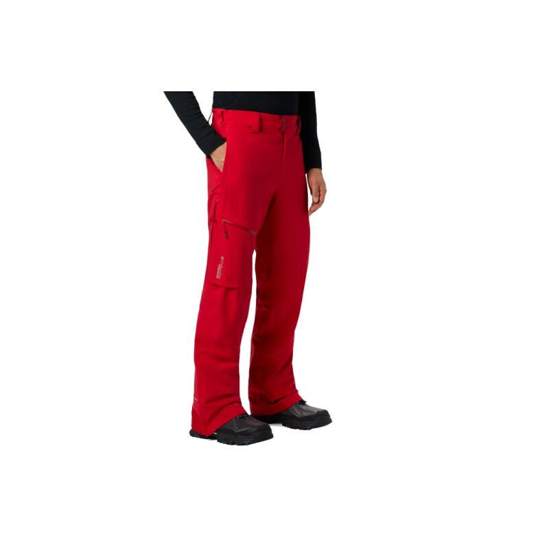 Мужские лыжные брюки красные Columbia Snow Rival II M 1864 121613