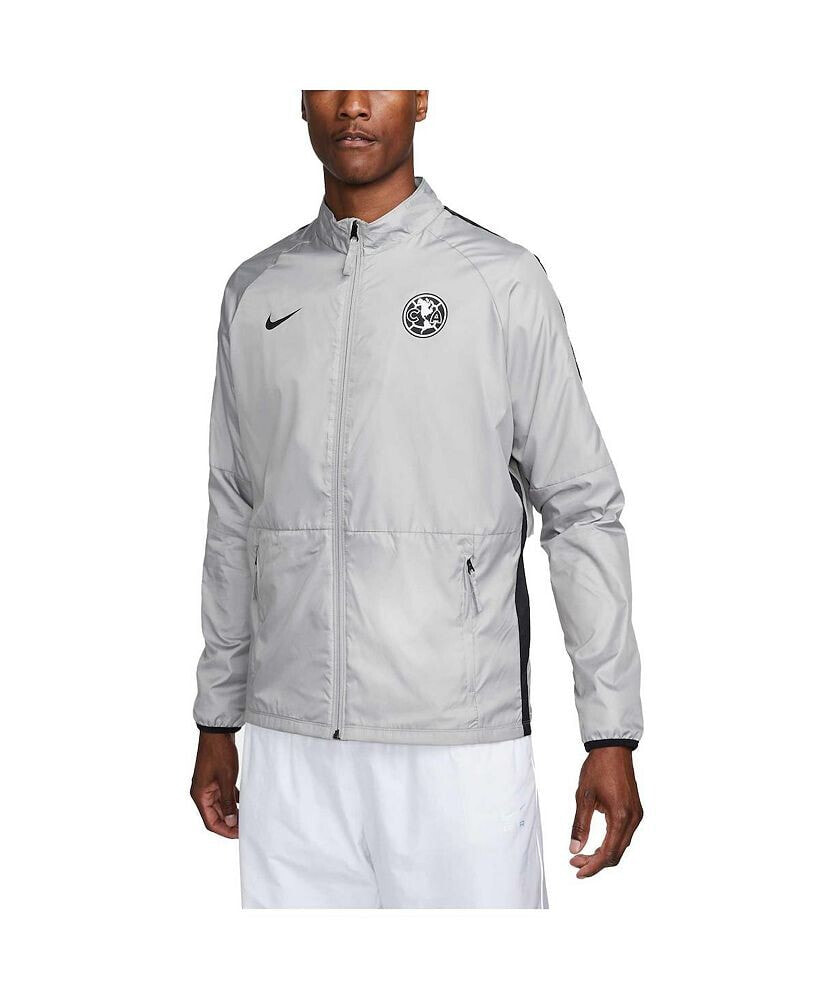 Nike men's Gray Club America Academy AWF Full-Zip Jacket