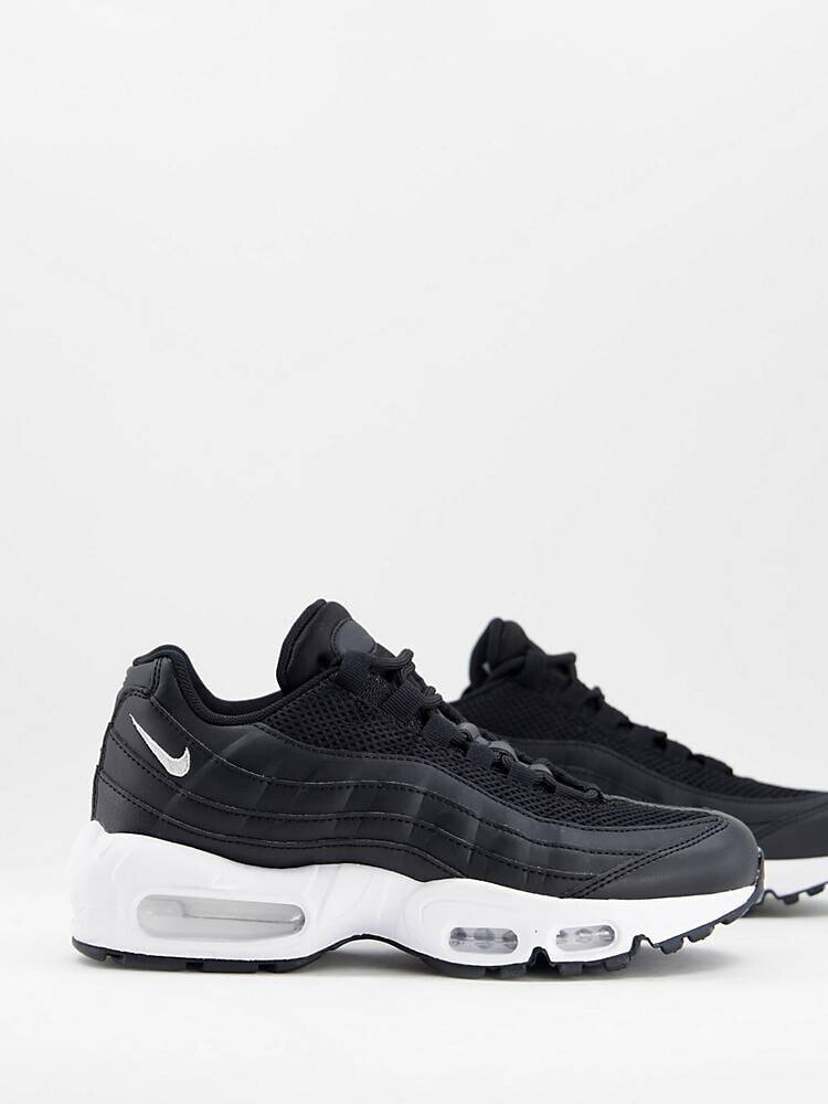 Nike – Air Max 95 – Sneaker in Schwarz und Weiß