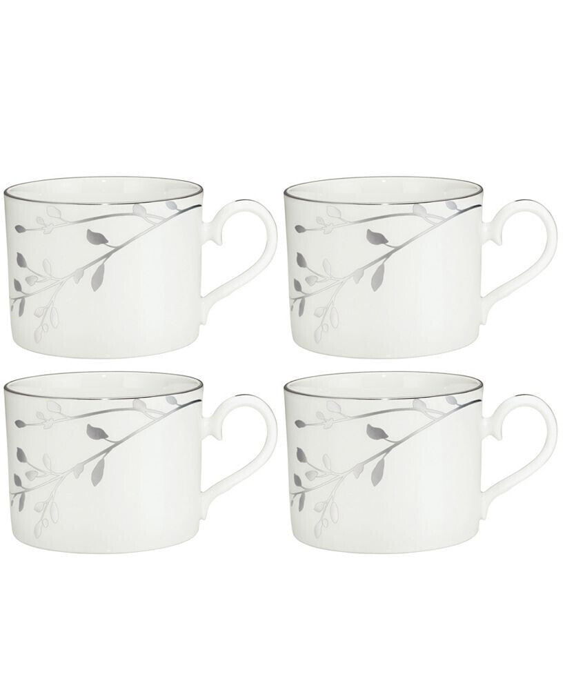 Noritake birchwood Set of 4 Cups, Service For 4
