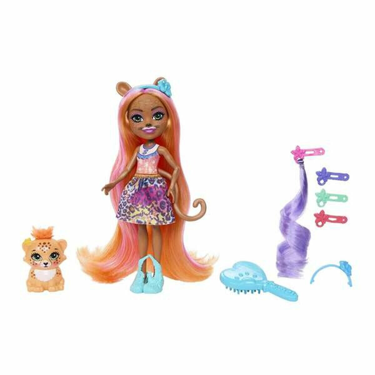 Кукла Mattel Enchantimals Glam Party Гепард 15 cm