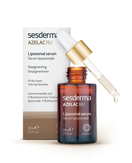 Sesderma Azelac Ru Liposomal Serum Сыворотка для осветления пигментации и выравнивания тона и текстуры кожи 30 мл