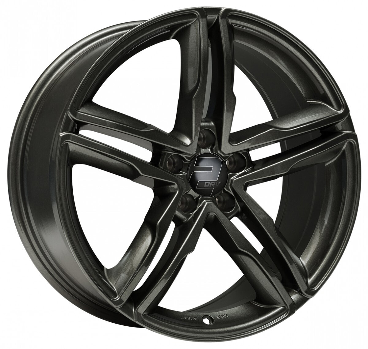 Колесный диск литой 2DRV WH11 dark gunmetal lackiert 7.5x17 ET37 - LK5/112 ML66.6