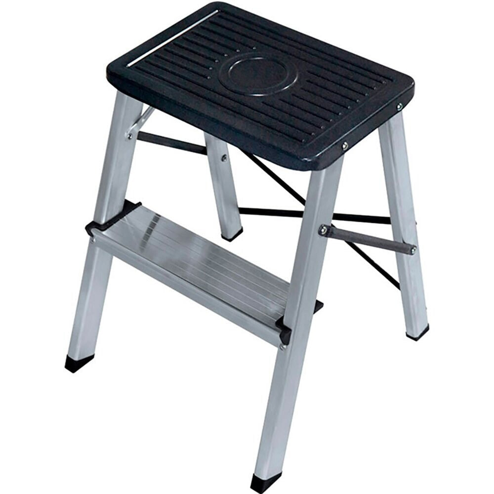 EDM Aluminium Stool 2 Steps