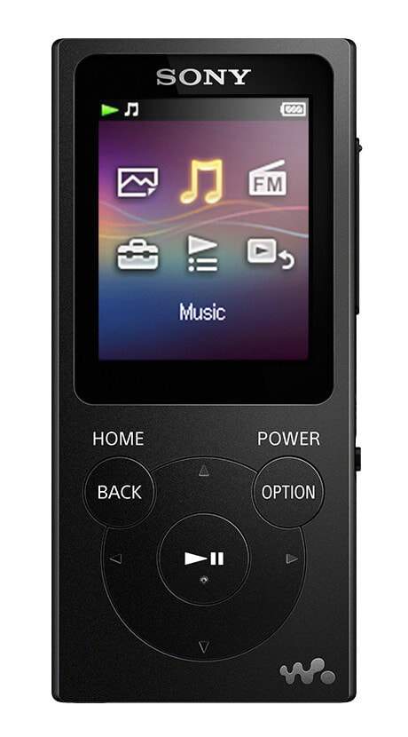 Sony Walkman NW-E394 MP3 проигрыватель Черный 8 GB NWE394B