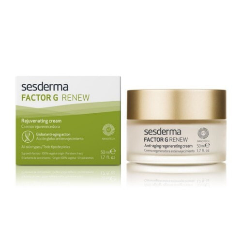 Sesderma Factor G Renew Rejuvenating Cream Омолаживающий крем с пептидами и растительными стволовыми клетками 50 мл