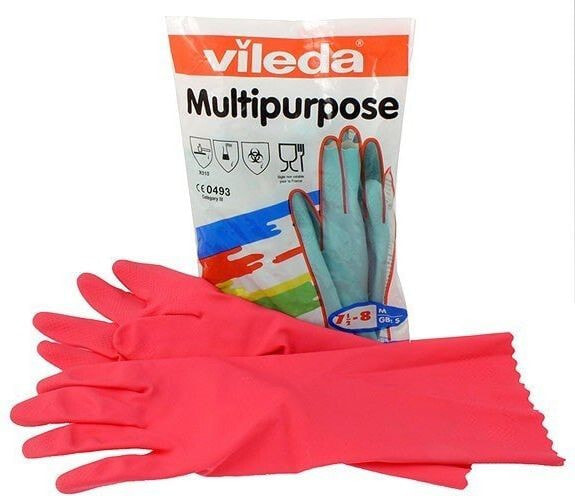 Vileda Multipurpose Red M 100153 VILEDA PROFESSIONAL gloves