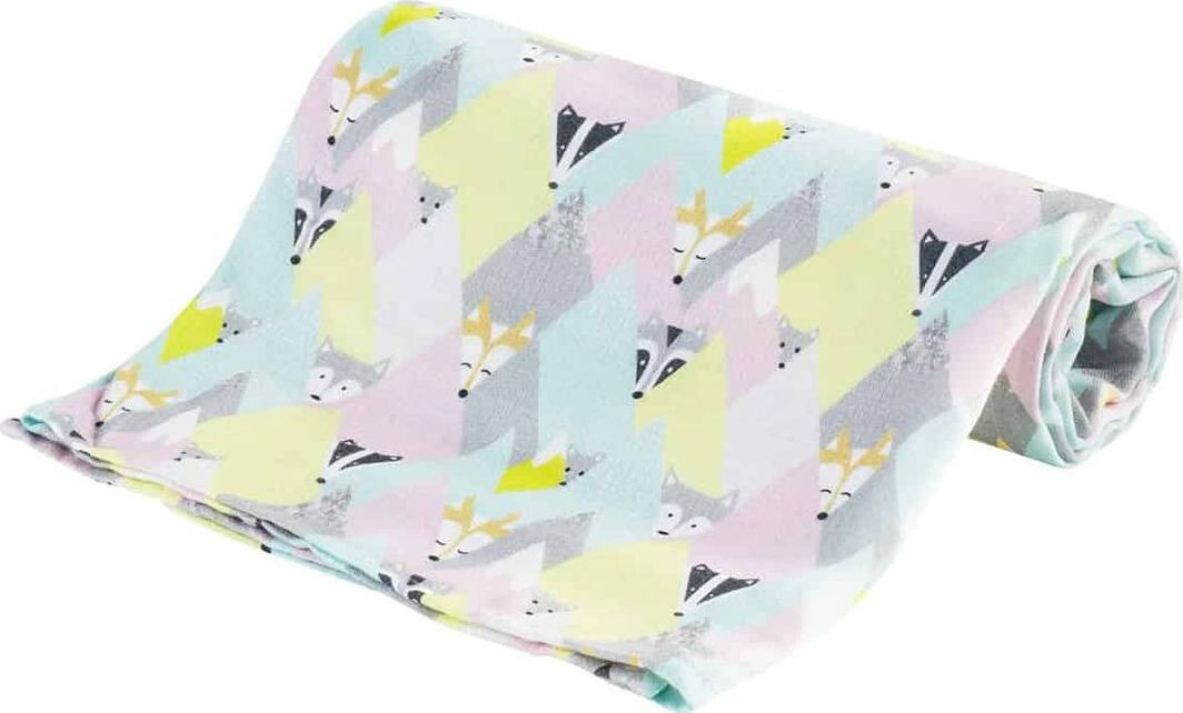 Bocioland Bamboo diaper 75x75 cm Fox Bocioland