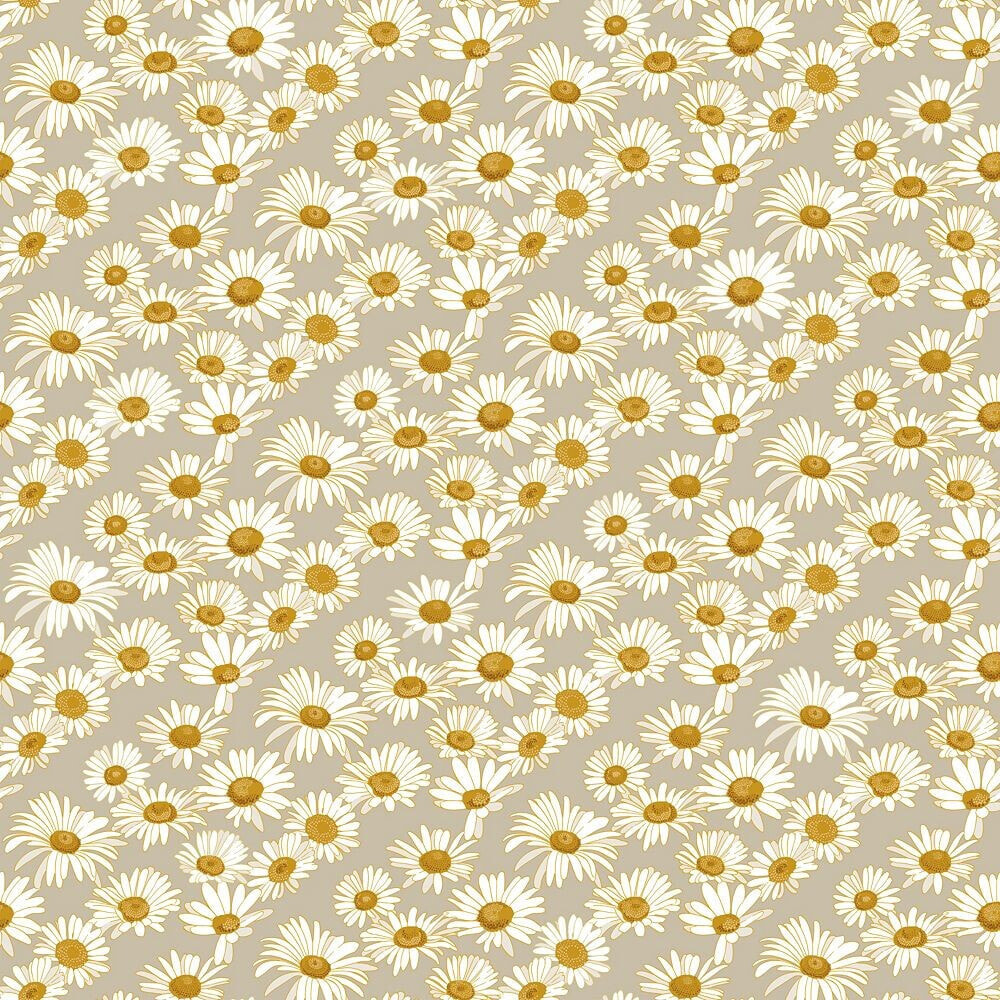 Tempaper daisies Peel and Stick Wallpaper