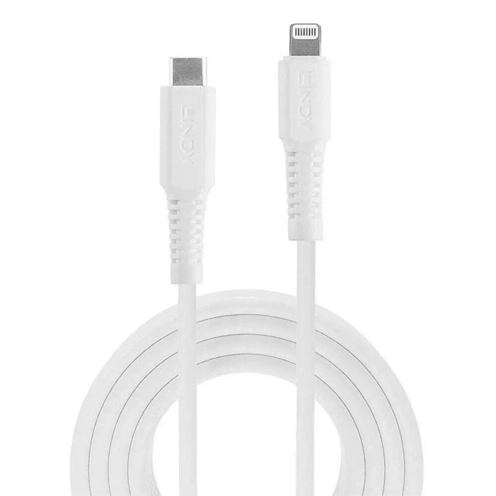 LINDY 31315 0.5 m USB-C To Lightning Cable