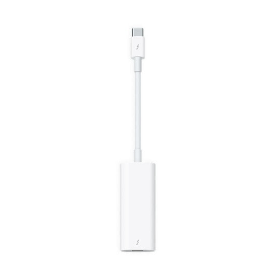 кабельный разъем/переходник Apple MMEL2ZM/A  Thunderbolt 3 (USB-C) Thunderbolt 2 Белый