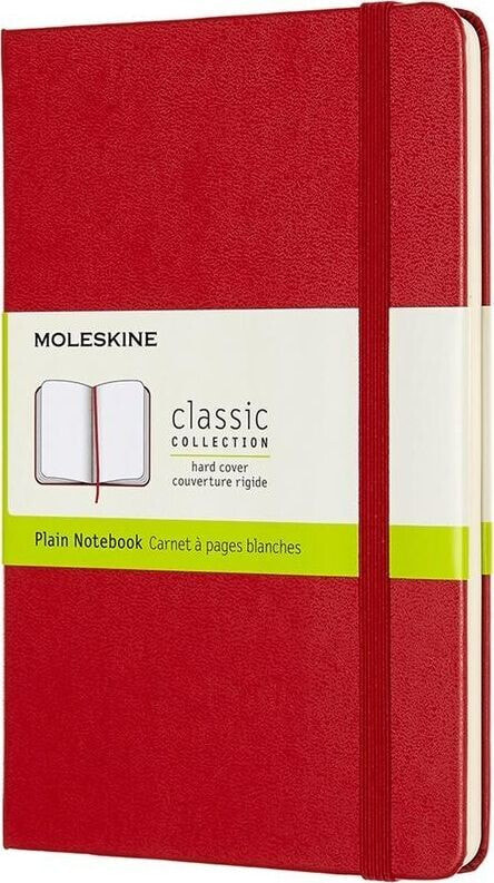 Moleskine Notes Classic 11,5x18 tw. gładki szkarłatna czerwień