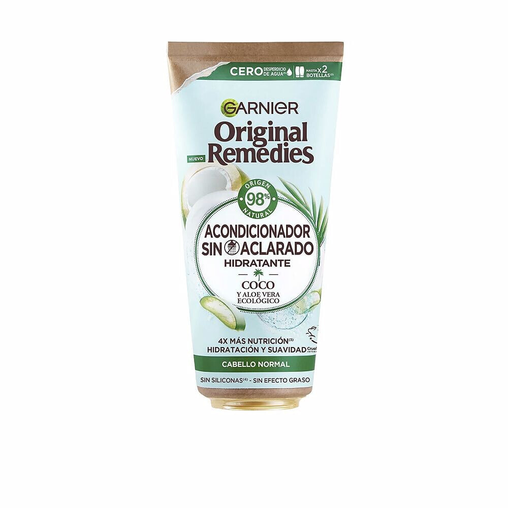 Кондиционер для поврежденных волос GARNIER ORIGINAL REMEDIES COCO Y ALOE VERA acondicionador sin aclara