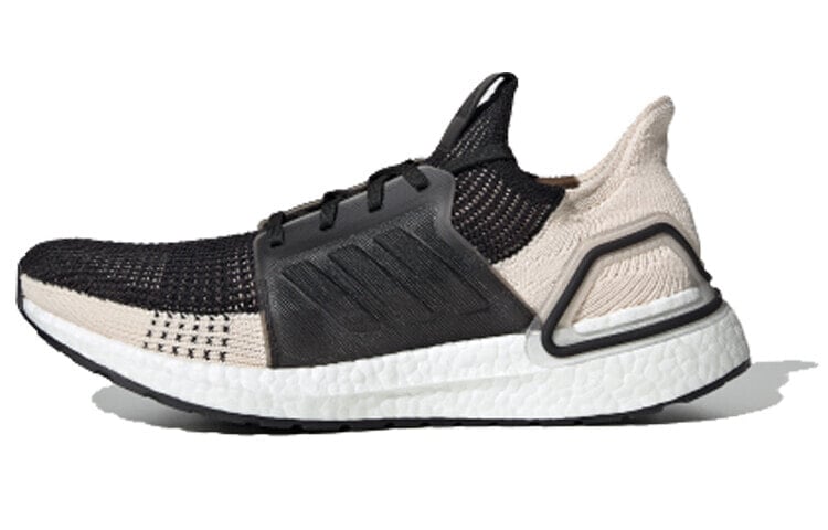 adidas Ultraboost 19 减震防滑 中帮 跑步鞋 男款 米黑 / Кроссовки Adidas Ultraboost 19 G27506