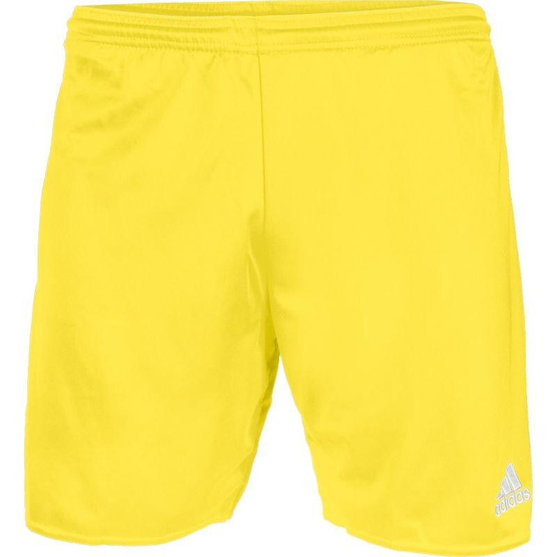 Мужские шорты спортивные желтые футбольные Adidas Parma 16 M AJ5891 football shorts