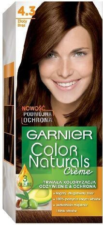 Краска для волос Garnier Color Naturals Krem koloryzujący nr 4.3 Złoty Brąz