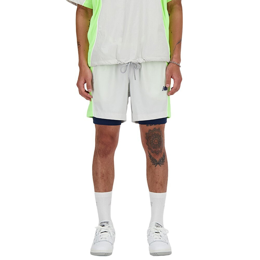 NEW BALANCE Hoops On Court 2 in 1 Shorts