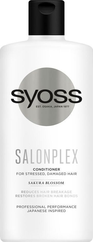 Schwarzkopf Syoss SalonPlex Repair Conditioner Восстанавливающий кондиционер для поврежденных и хрупких волос 440 мл