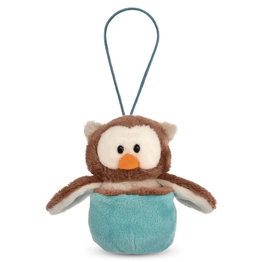 NICI Reversible Owl Oscar In Nest 12 cm Teddy