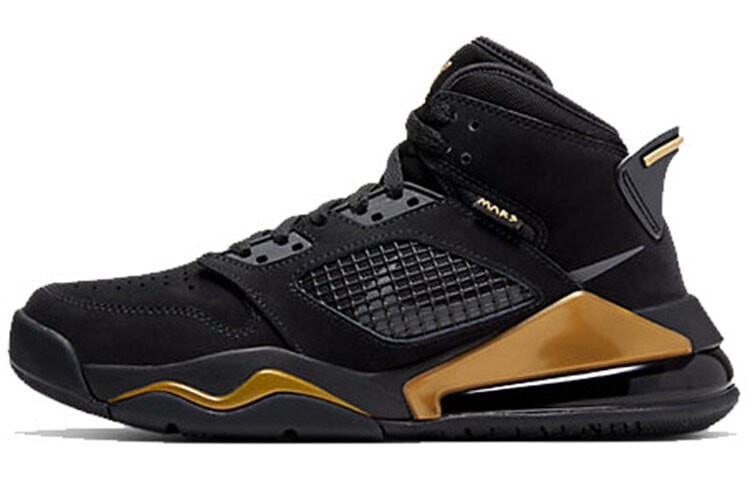 Jordan Mars 270 中帮 复古篮球鞋 GS 黑黄 / Кроссовки Jordan Mars 270 GS BQ6508-007