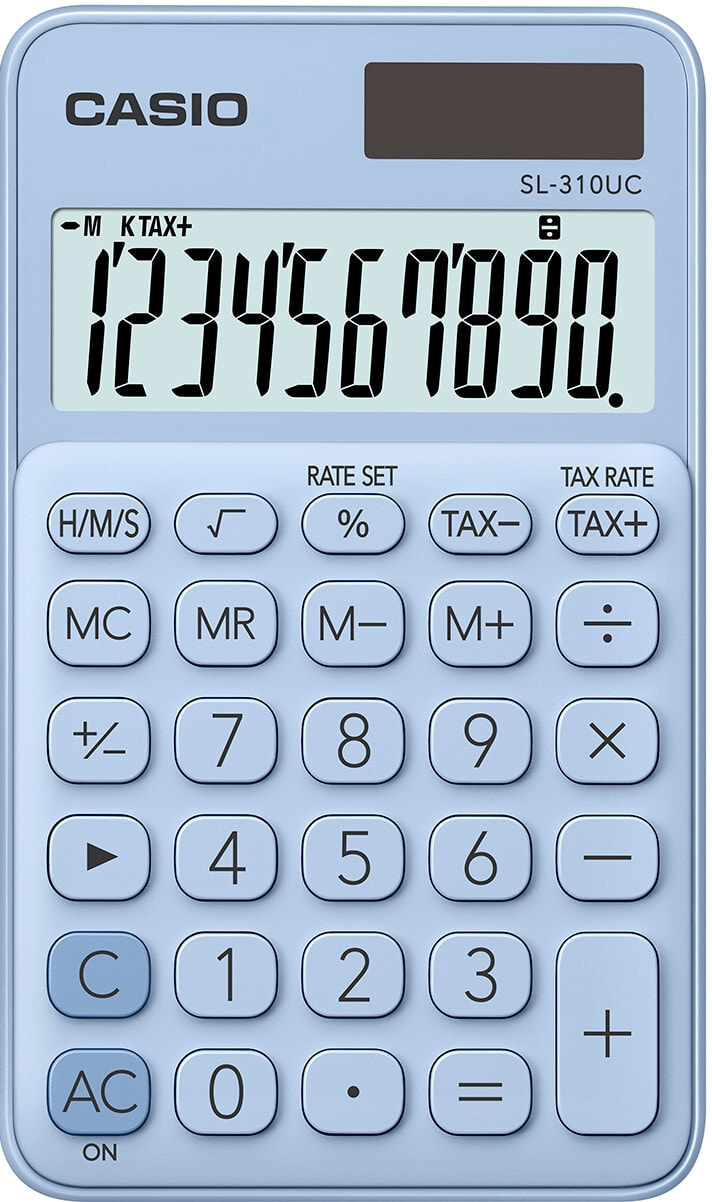 Casio SL-310UC-LB калькулятор Карман Базовый Синий