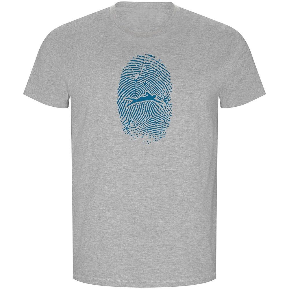 KRUSKIS Swimmer Fingerprint ECO Short Sleeve T-Shirt