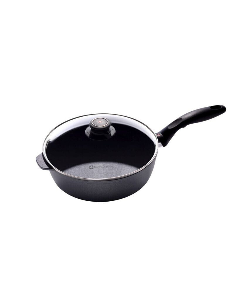 Swiss Diamond hD Saute Pan with Lid - 9.5